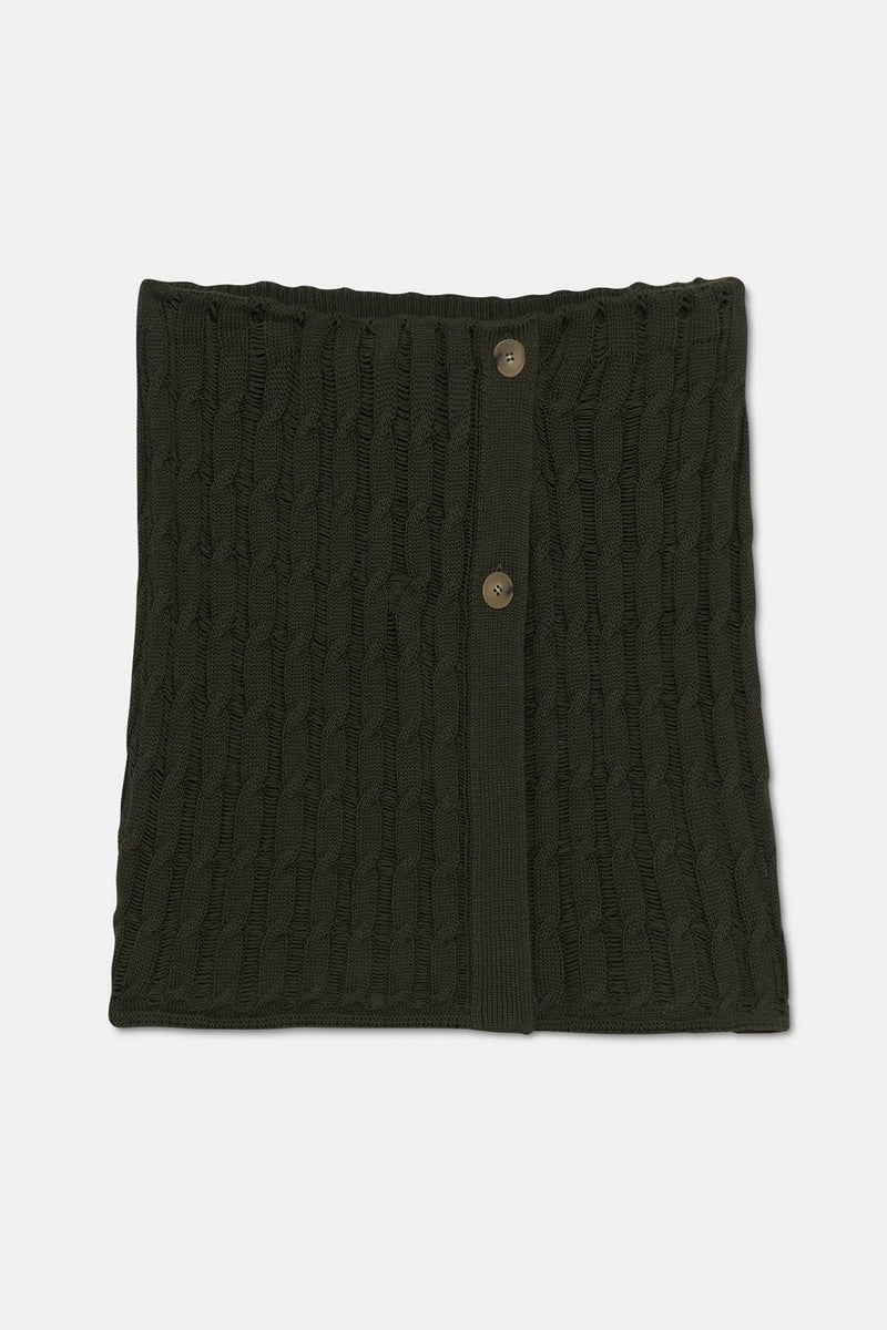 AJOUR KNITTED WRAP SKIRT - HALFBOY - KNITWEAR