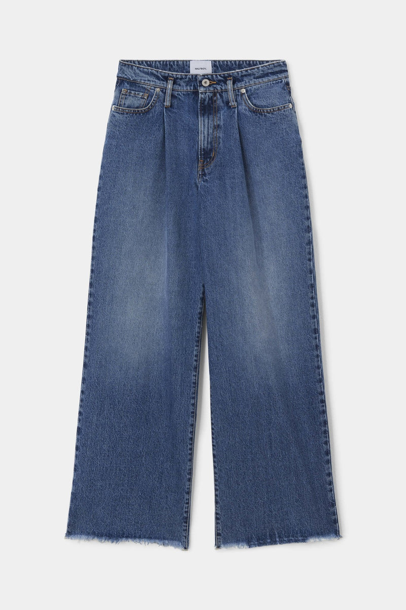 WIDE JEANS - HALFBOY - Jeans