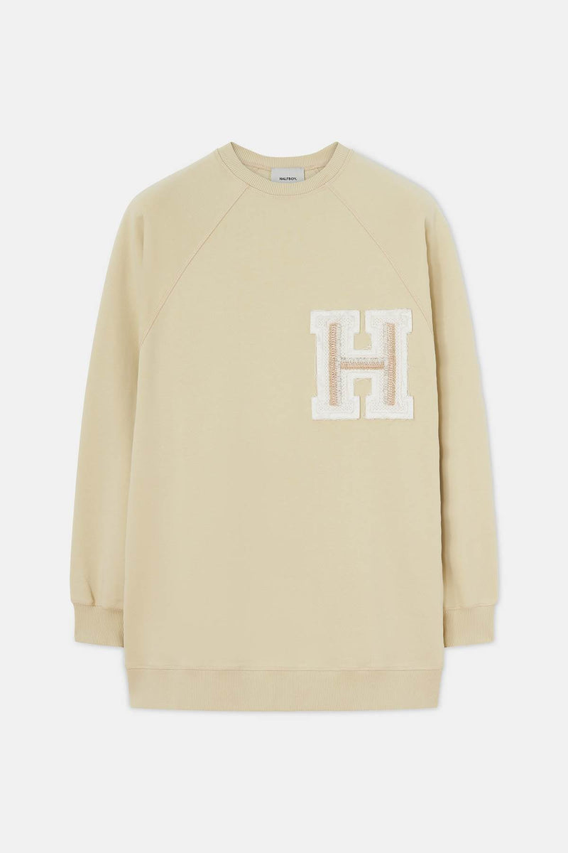 CREW NECK OVER - HALFBOY - SWEATSHIRT