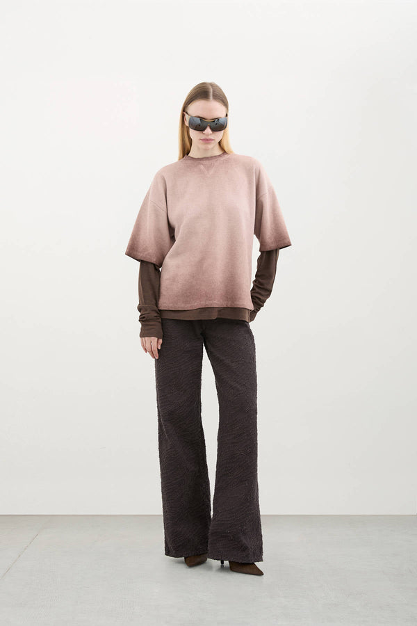 DOUBLE T - SHIRT - HALFBOY - T - SHIRT L/S
