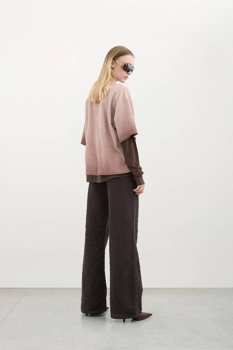 DOUBLE T - SHIRT - HALFBOY - T - SHIRT L/S