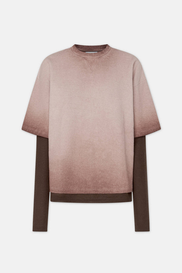 DOUBLE T - SHIRT - HALFBOY - T - SHIRT L/S