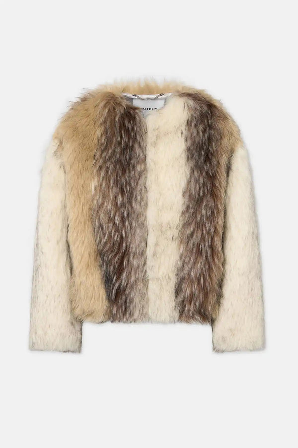 FAUX - FUR BOMBER - HALFBOY - BOMBER