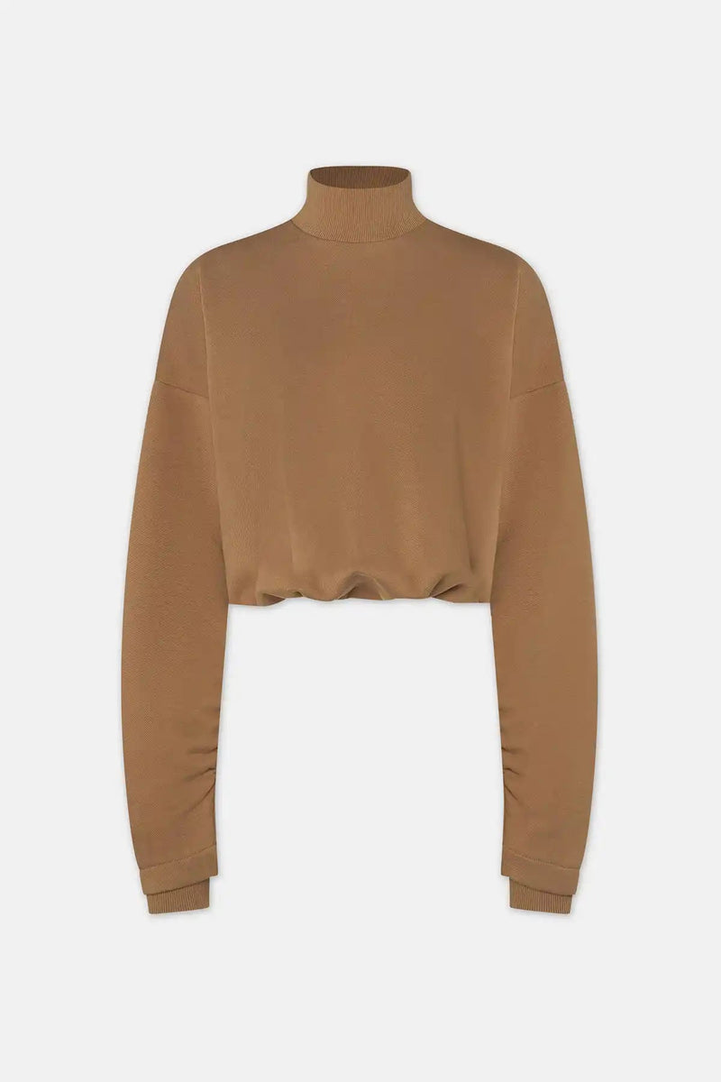 HIGH NECK SWEATSHIRT - HALFBOY - SWEATSHIRT