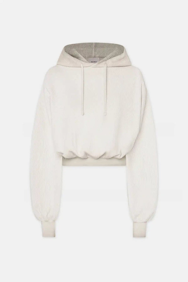 HOODIE CROP - HALFBOY - SWEATSHIRT HOODED