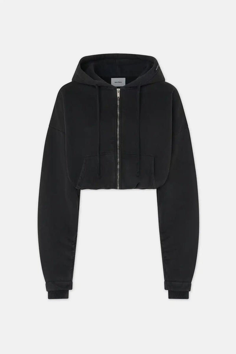 HOODIE ZIP - HALFBOY - SWEATSHIRT HOODED
