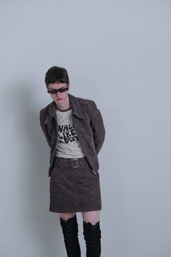LASER MINI SKIRT - HALFBOY - SKIRT