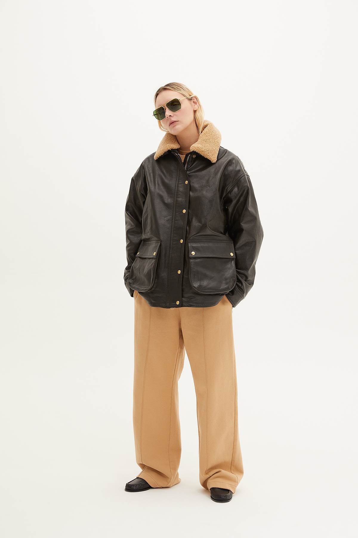 HALFBOY - LEATHER PARKA