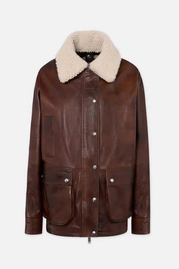 LEATHER PARKA - HALFBOY - LEATHER JACKET