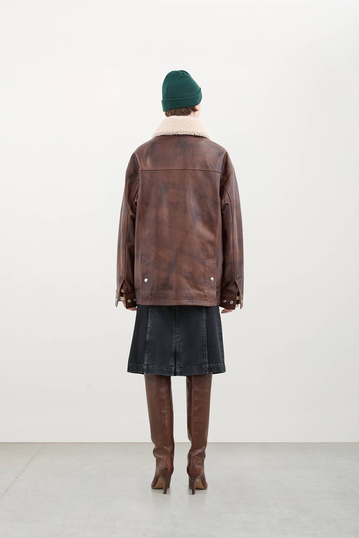HALFBOY - LEATHER PARKA