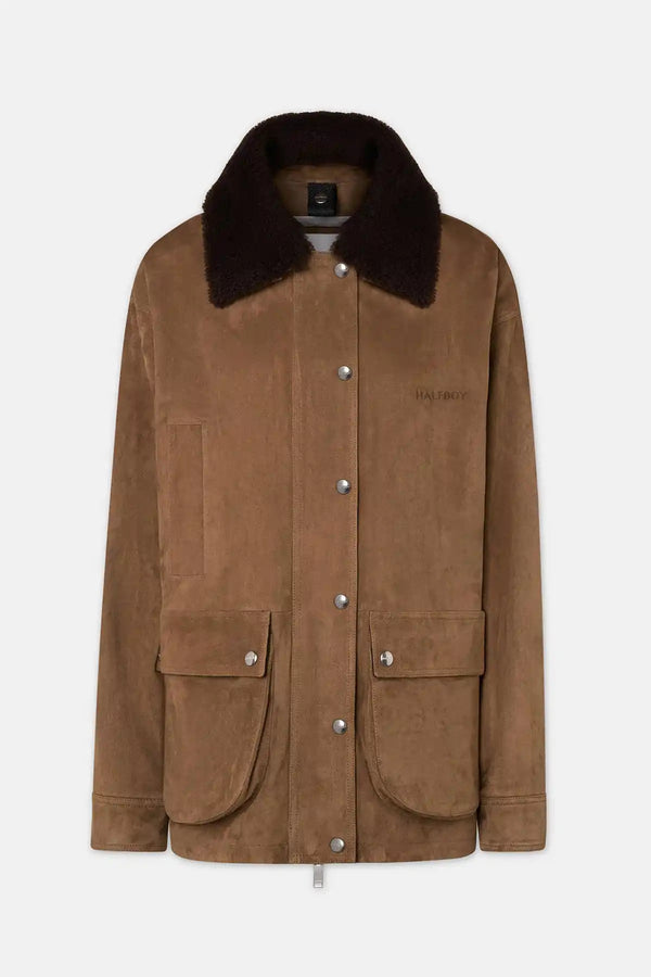 LEATHER PARKA - HALFBOY - LEATHER JACKET