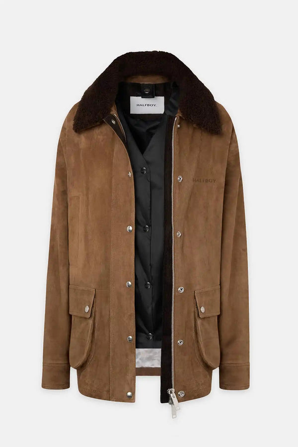 LEATHER PARKA - HALFBOY - LEATHER JACKET