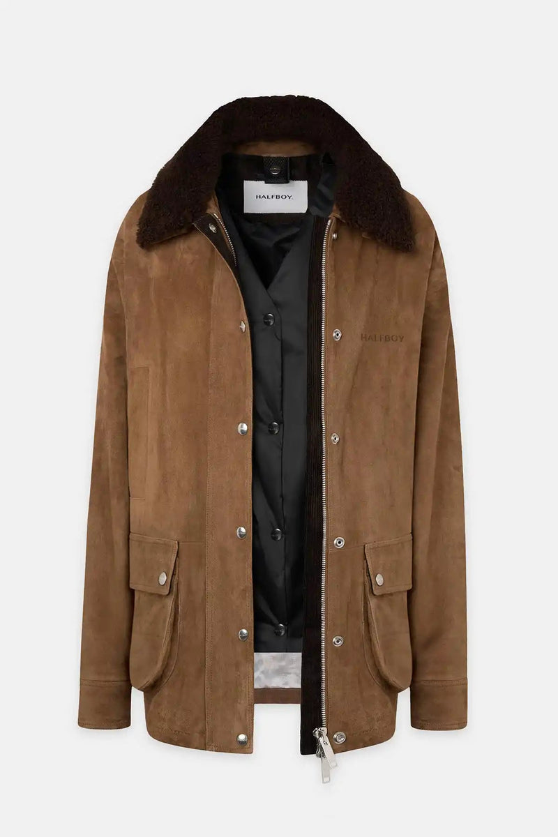 LEATHER PARKA - HALFBOY - LEATHER JACKET