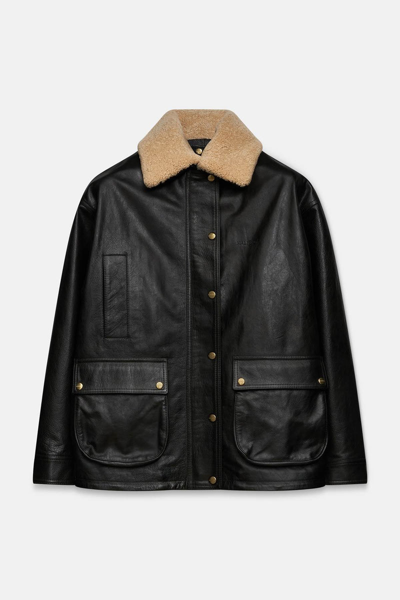 LEATHER PARKA - HALFBOY - LEATHER JACKET