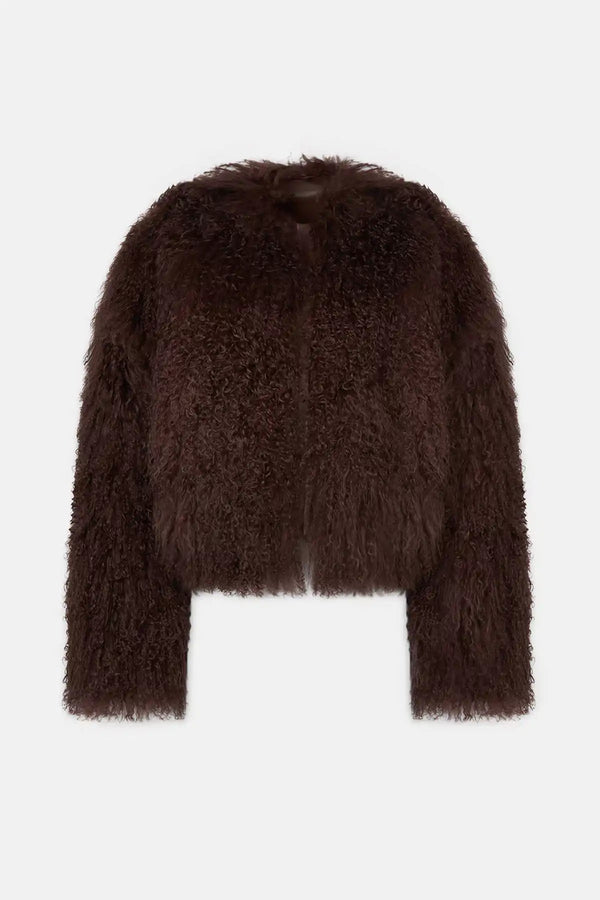 MONGOLIA BOMBER - HALFBOY - LEATHER BOMBER