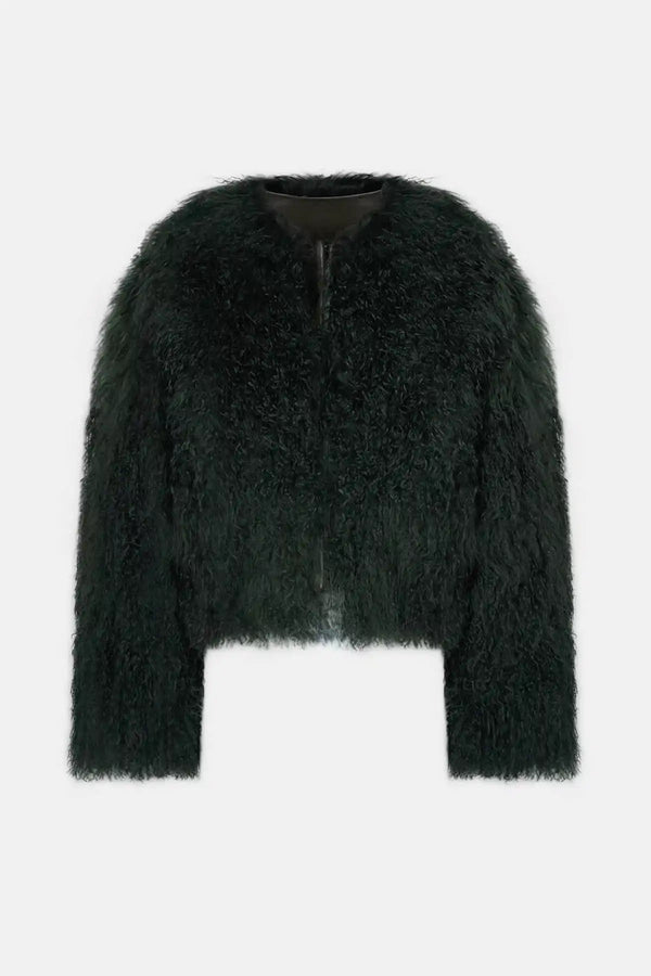 MONGOLIA BOMBER - HALFBOY - LEATHER BOMBER