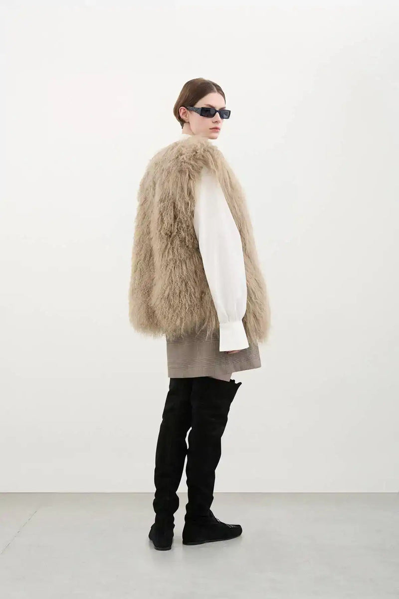 MONGOLIA VEST - HALFBOY - LEATHER VEST