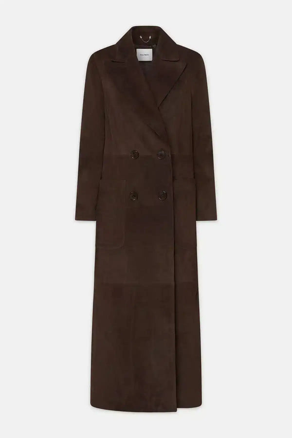 SUEDE COAT - HALFBOY - LEATHER CABAN