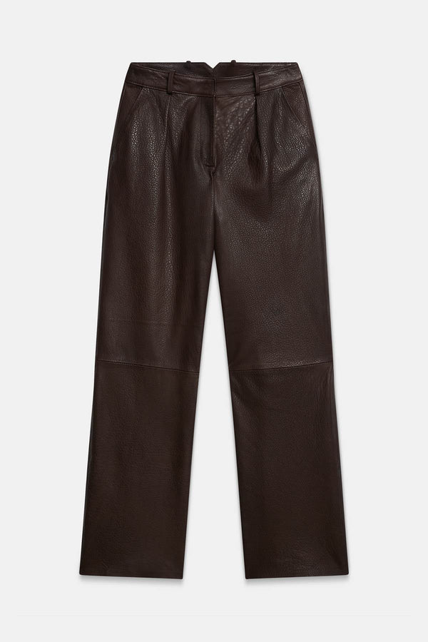 TOMBOY PANTS - HALFBOY - LEATHER PANTS