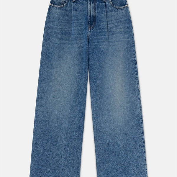 【BOK PLACE】No-Fade Balloon Wide-Fit Denim PT XL Size Bottoms – Bold Bungalow