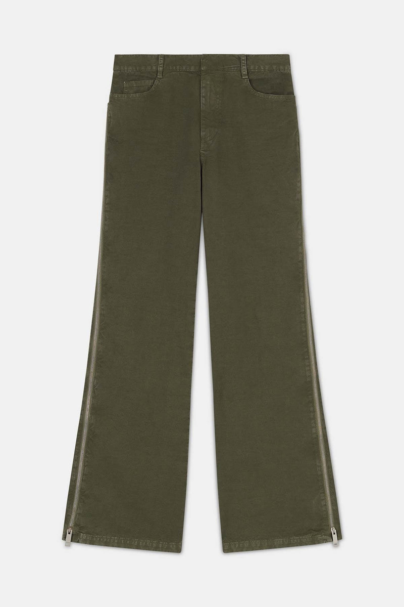 ZIPPED WIDE PANTS - HALFBOY - PANTS