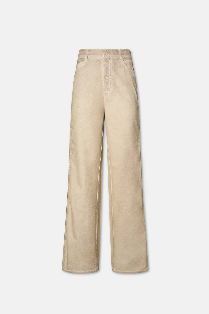 ZIPPED WIDE PANTS - HALFBOY - PANTS