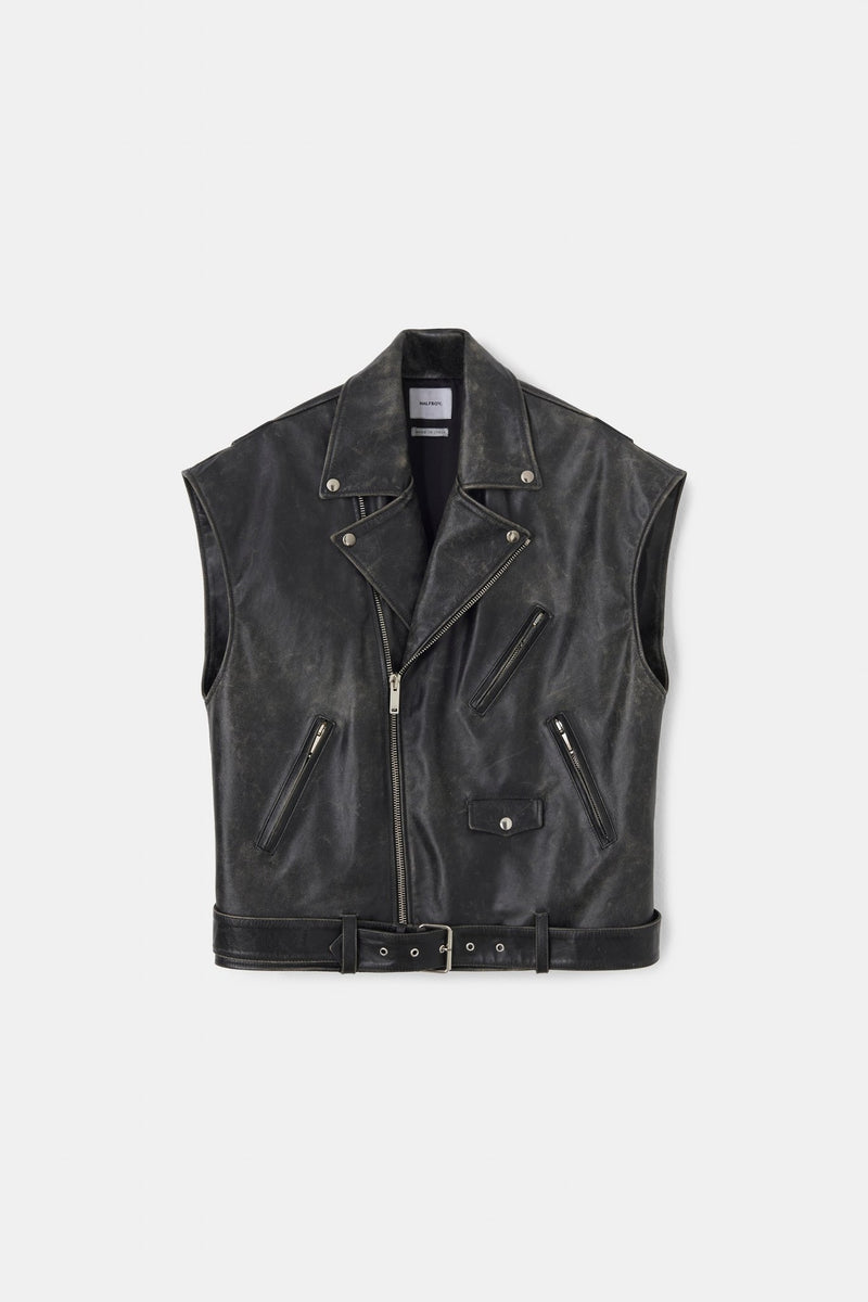 BIKER VEST - HALFBOY - Jacket