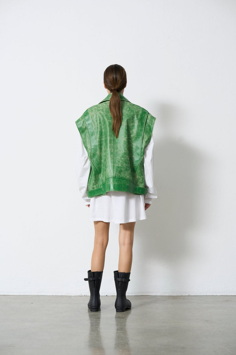 BIKER VEST - HALFBOY - Jacket