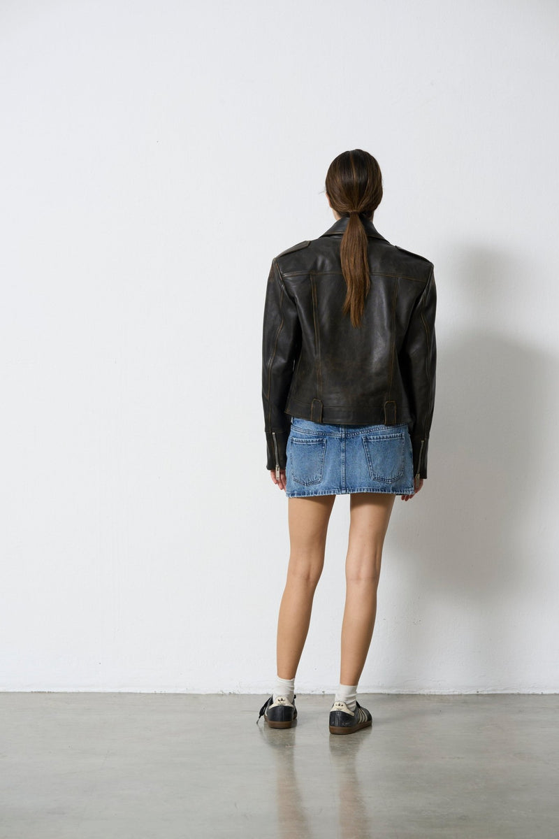 SHORT BIKER - HALFBOY - jacket