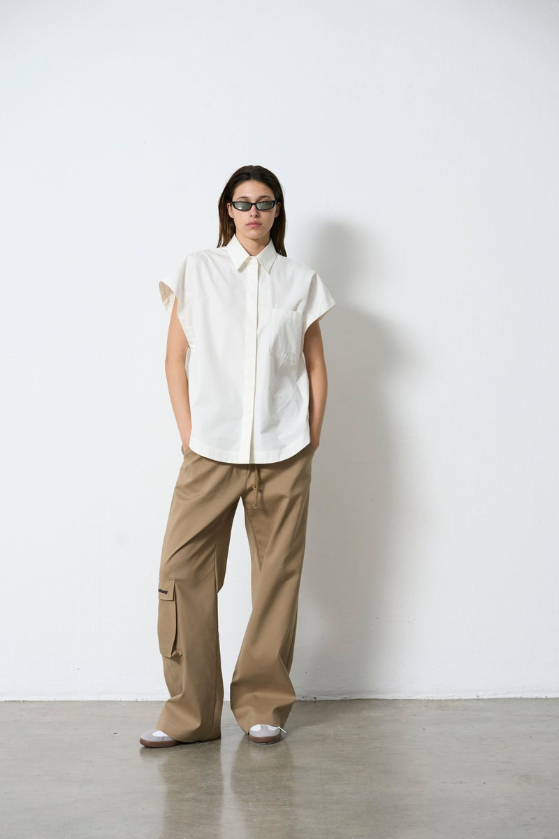 SLEEVELESS SHIRT - HALFBOY - Shirt